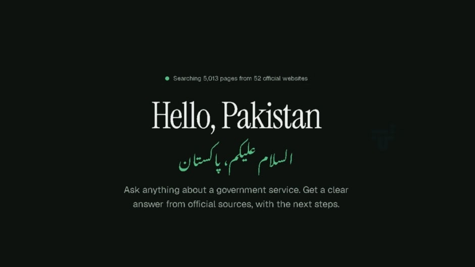 Pakistani Developer Builds Ai Gov Services Tool After America Gov