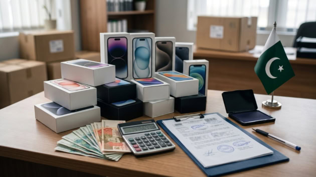 Pakistans Mobile Phone Imports Fell 16 6 To 417 24m In First Quarter Fy27
