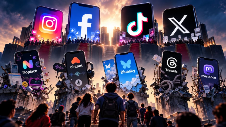Why New Social Media Apps Keep Failing Against The Giants